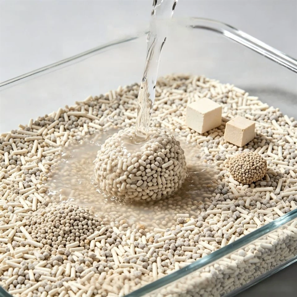 Silica Power Mix Cat Litter factory